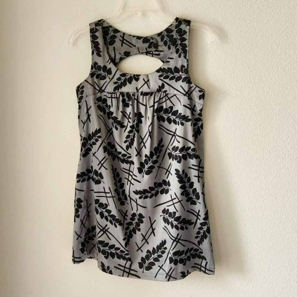 TRAMP Y2k Vintage black & grey dress Sz M whimsigoth festival urban streetwear